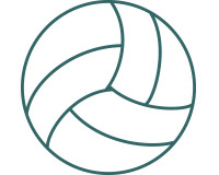 Ikon för volleyboll
